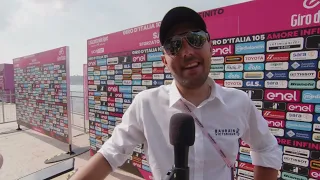 Sonny Colbrelli - Interview at the start - Stage 16 - Giro d'Italia 2022