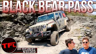 1000 Foot Drop: Can a Long Wheelbase Jeep Gladiator Conquer Black Bear Pass? No Pavement Needed Ep.3