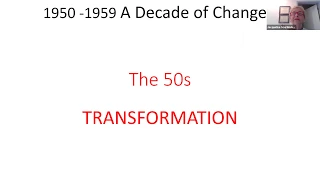 1950 – 1959: A Decade of Change with Jackie Scerbinski