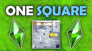 The Sims 4 One Square Challenge is a DIFFICULT Rags To Riches Let's Play Episode 2!