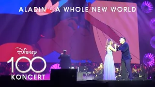 Jan Bendig, Charlie Burn - A Whole New World | Disney 100 Koncert | O2 arena Praha 2023