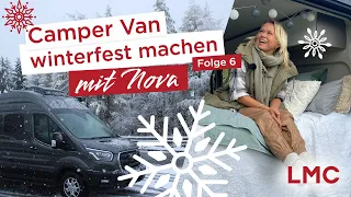 Camper Van winterfest machen! Nova Meierhenrich zeigt, was Fahrzeuge zur Überwinterung brauchen!