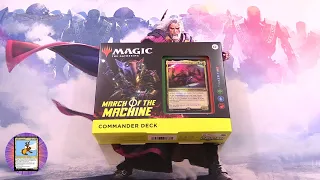 March of the Machine Commander Deck: Tinker Time Unboxed