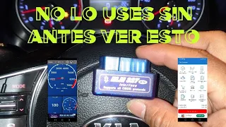 TUTORIAL DEL ESCANER BLUETOOTH ELM327 OBD2