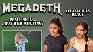 MEGADETH REACTION | PEACE SELLS REACTION | NEPALI GIRLS REACT