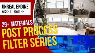 UE4 l Advanced Post Process Filter Series (Trailer)