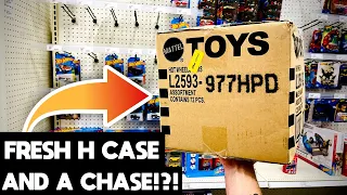 I FOUND A 2022 HOT WHEELS H CASE!!!  CHECKING THE TARGETS AND I FOUND A CHASE!!!?