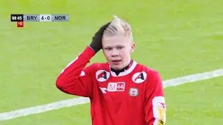 Erling HAALAND A los 14 años Era Una Cosa LOCA 🤯