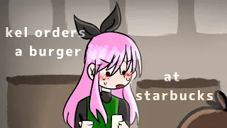 kel orders a burger from starbucks (omori animatic)