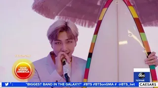 BTS performs 'DYNAMITE' on Good Morning Amercia [GMA] Full Performance 2021