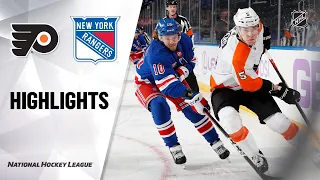 Flyers @ Rangers 3/15/21 | NHL Highlights