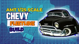 AMT 1951 Chevy Fleetline Model - The Clean Up