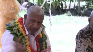 Fijian Prime Minister commissioned Komave Water Project.