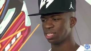 Vinicius Junior Interview - Messi or Ronaldo