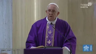 Papa Francesco, omelia a Santa Marta del 4 aprile 2020