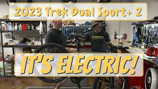 2023 Dual Sport+ 2, Trek's new lightweight light trail bike.