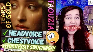 Opera Singer and Vocal Coach REACTION to Faouzia - Tears of Gold | FIRST TIME LIVE REACTION!