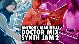 Anthony Marinelli Dr. Mix Rob Rosen Synth Jam 2 | CS80, EVS, OBX, OB8, Matrix12, Prophet, ARP 2600