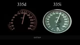 BMW 335i vs 335d - Side by side