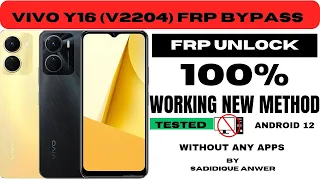 VIVO Y16 V2204 FRP BY PASS 💯% WORKING & TESTED METHOD