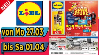 🇩🇪 LIDL Prospekt / Angebote und Aktionen / Gültig von 27.03.2023 🇩🇪