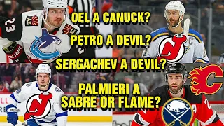 NHL Rumors: OEL To Canucks, Pietrangelo To NJ, Sergachev To NJ, Palmieri To The Sabres or Flames?