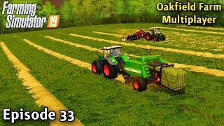 Farming Simulator 19 Timelapse - Oakfield Farm 19 Multiplayer With Seasons Yr4 Ep 33