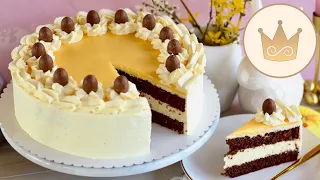 LECKERSTE SCHOKO-EIERLIKÖR-TORTE🐰OSTERTORTE🥚 GEBURTSTAGSTORTE BACKEN🍰 REZEPT VON SUGARPRINCESS🐣