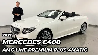 2021 Mercedes E400 2.9D AMG Line Premium Plus 4Matic Convertible