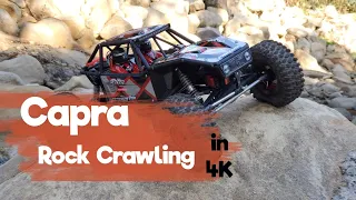 RC Rock Crawling with the Axial Capra in 4K 2020 Part 1