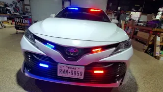 ILMODS - 2020 Toyota Camry - Feniex Industries Fusion-S QUAD Emergency Lights Red Blue Wig Wag