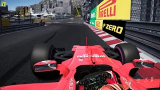 Kimi RAIKKONEN onboard lap @MonacoGP assetto corsa