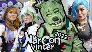 Cosplays of NärCon Winter 2022 (DSMP, Genshin, fnaf, Arcane~)