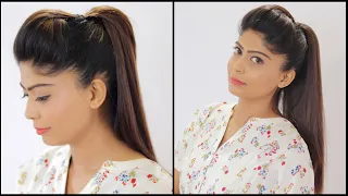 Perfect Ponytail Hairstyle | Easy Ponytail | Rinkal Soni