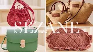 Sézane Haul Spring Collection | HANDBAGS | Sézane Haul try-on