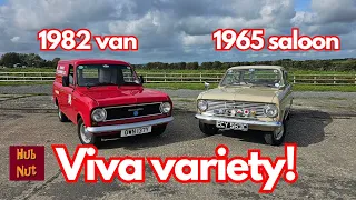 Vauxhall/Bedford HA Viva saloon/van double test!