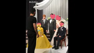 BTS Jin brothers wedding | MC Jin at his brothers wedding[ENG SUB]