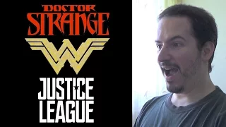 WONDER WOMAN | JUSTICE LEAGUE | DOCTOR STRANGE - Comic-Con Trailers REACTION & REVIEW