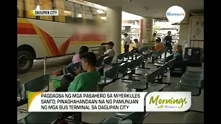 Mornings with GMA Regional TV: Sitwasyon sa mga Terminal