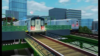 Roblox NYC Subway:Automated R134 Admin Run Game Made by @a1bro_