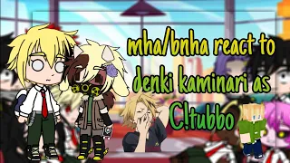 (( unfinished )) mha/bnha react to kaminari as C!tubbo || pls read desc