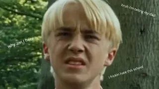 draco malfoy being draco malfoy for 2 minutes straight