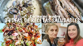 👩🏻‍🍳 3 IDEAS de menú SALUDABLE | Mumus cocina