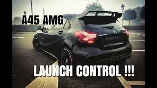 New Mercedes A45 AMG 2016 Facelift - 0-100km/h 4,2s - Test Launch Control 0-150km/h