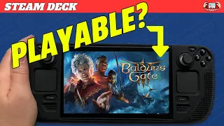 Baldur's Gate 3 Early Access  on the Steam Deck - Is it Playable?