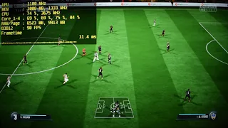 FIFA 18 on Ryzen 3 2200G Vega 8 - 1080p Test