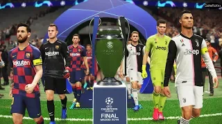 Juventus vs Barcelona - Final UEFA Champions League UCL - Penalty Shootout - - - PES 2019