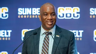 Commissioner Keith Gill, 2022 Sun Belt Media Days