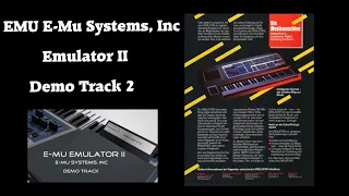 EMU E-Mu Systems, Inc Emulator II Demo Track 2