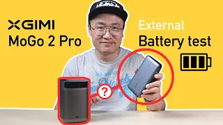 XGIMI MoGo 2 Pro Battery Test - 145W power bank